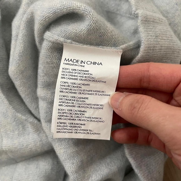 Club Monaco Xabrina Cashmere Sweater - Picture 3 of 9